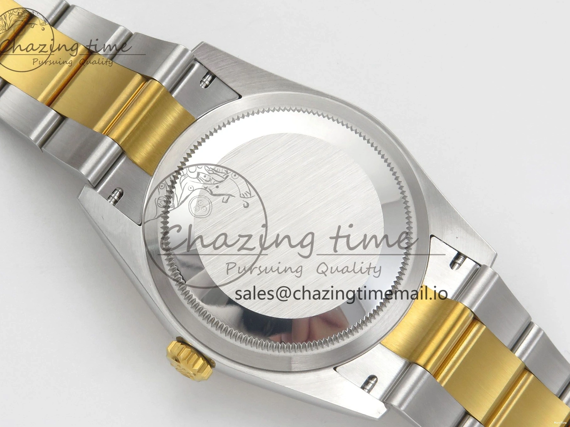 MiroTime 0510 Unisex DateJust 36 SS YG ARF 1:1 Best Edition 904L Steel YG Leaf Dial on Oyster Bracelet SH 92